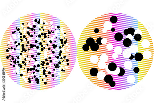 Abstract graphic design element for background