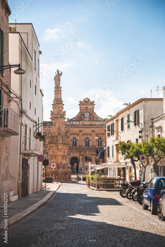 Streets and doors of Puglia, Italy