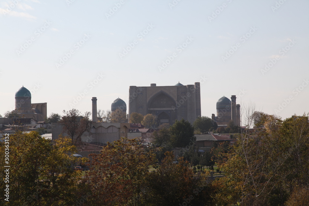 Fototapeta premium Uzbekistan. Samarkand. Memorial to Shahi Zinda