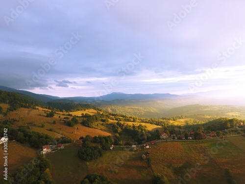 Amazingly beautiful Romania. Drone footage. © Ksystof