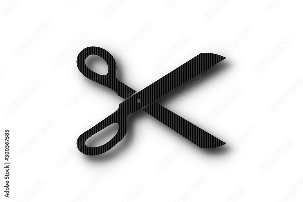 scissors isolated on white background scissors isolated on white background
