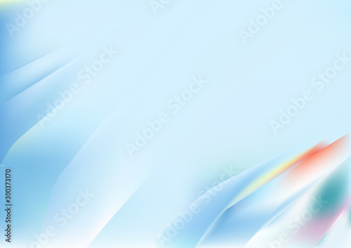 Smooth curve lines vector background