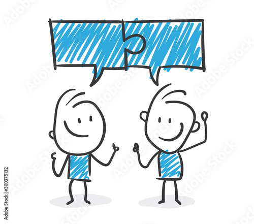 Stickman Blue: Similarities, Teamwork. (Nr. 194)	