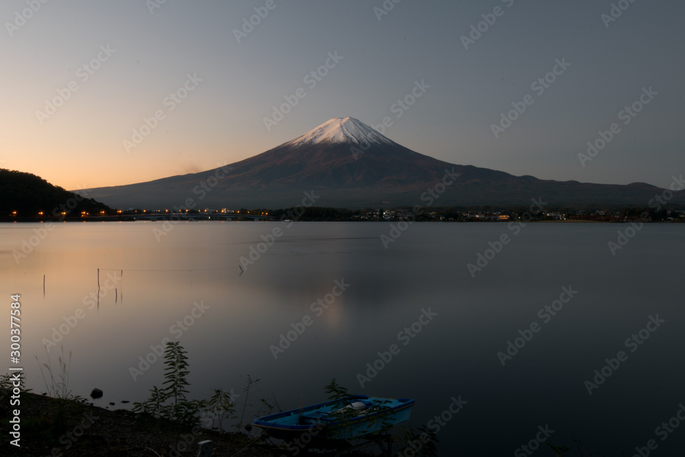 Beautiful Mount Fuji in Yokyo, Japan