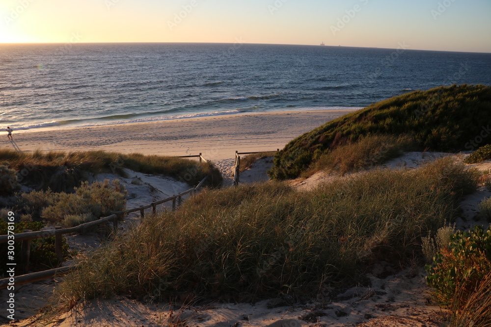 Dusk at Cottesloe Beach in Perth, Australia Oceania