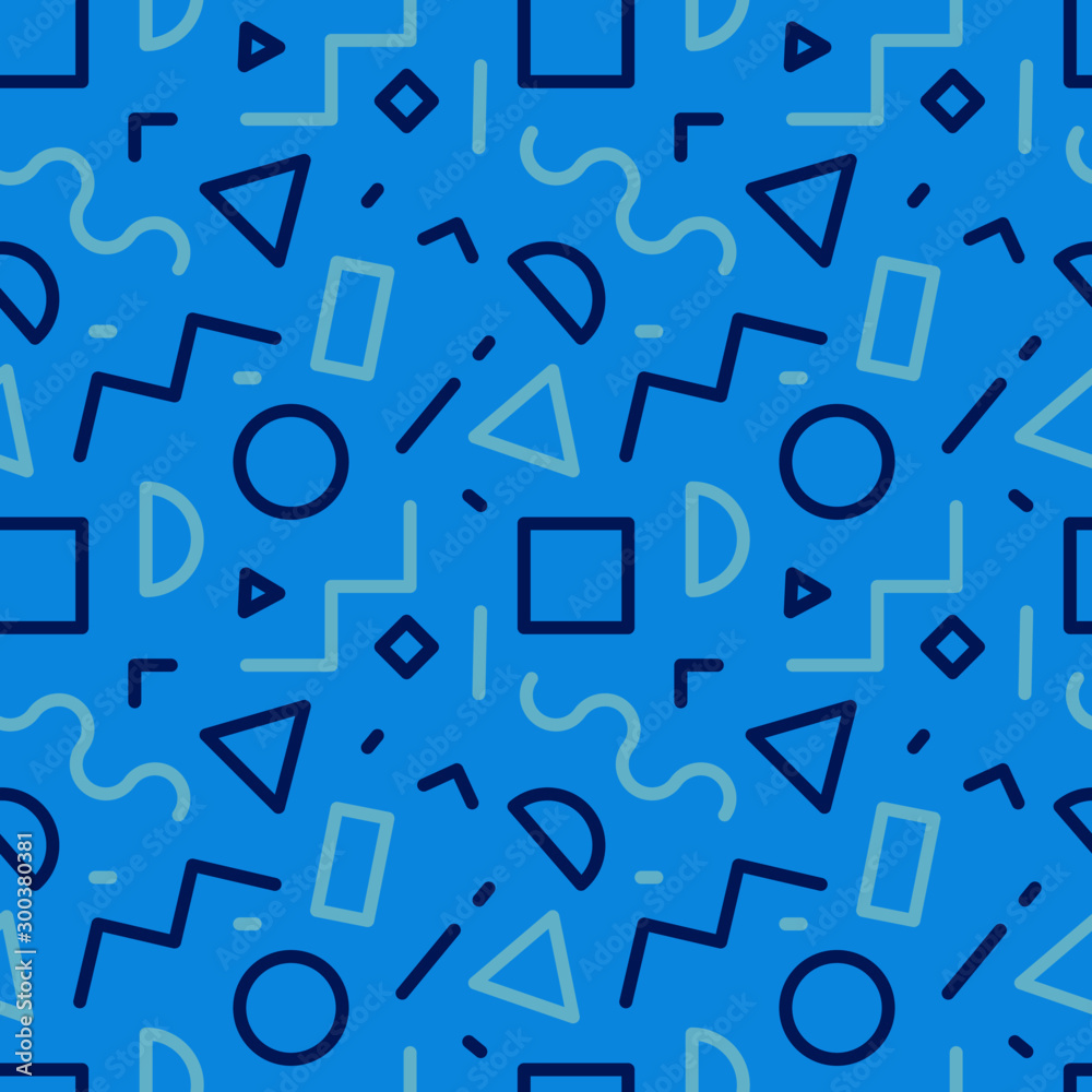 90s pattern line blue vector illustration 90s pattern line blue vector illustration