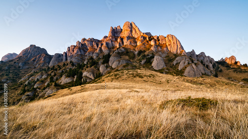 mount ciucas carpathian mountains romania