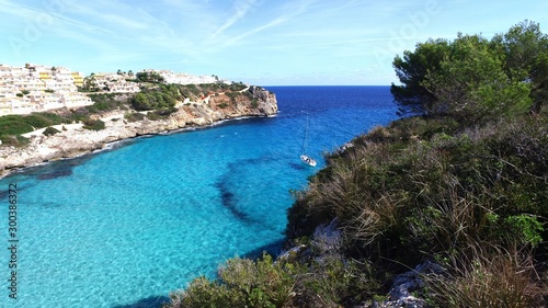 Beautiful blue coast. Majorca. © Ksystof