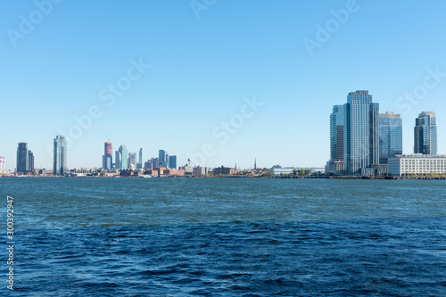 North Brooklyn New York Skyline with the East River © James