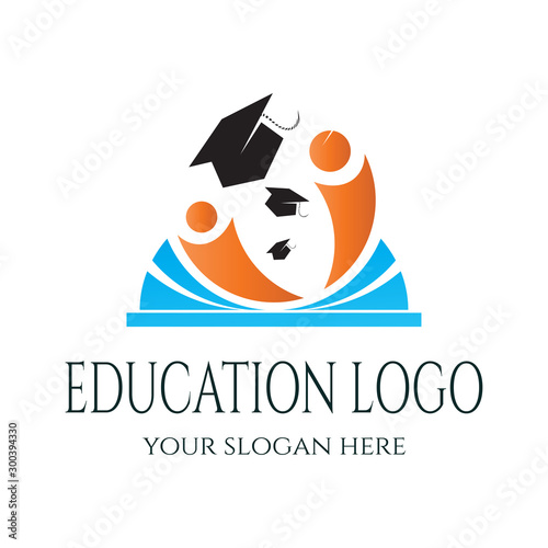 graduate icon or university education logo