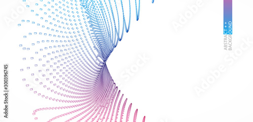 Perspective grid background. Technology(science) style. Vector Illustration.