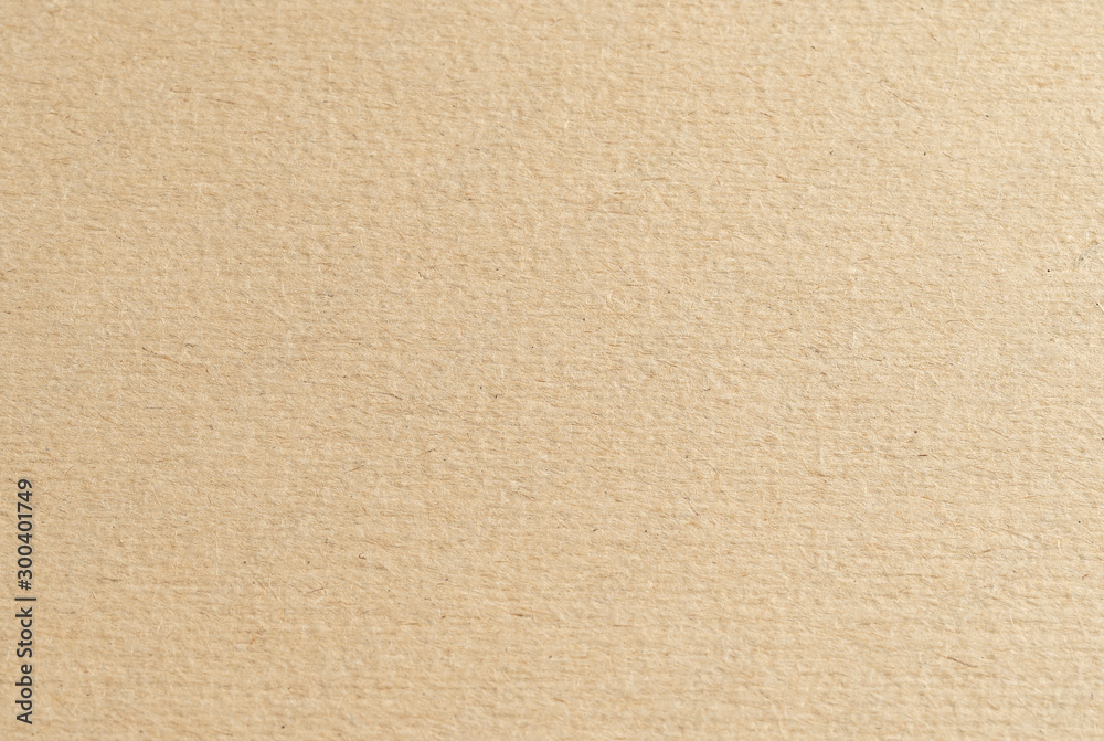 Close Up Texture Or Background Of Brown Cardboard Paper, Craft