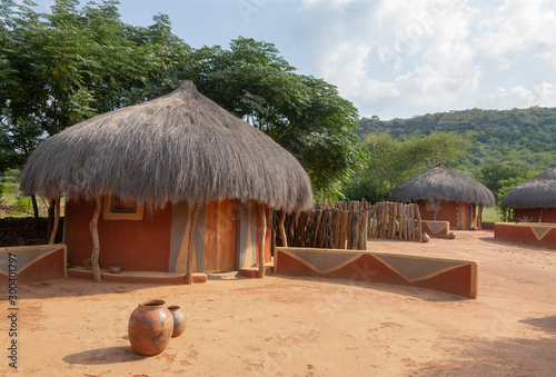 Botswana village photo