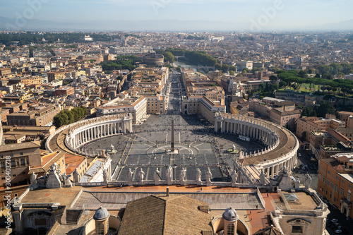 St. Mark's Square Peter. View from the Basilica. Vatican © DK-ART