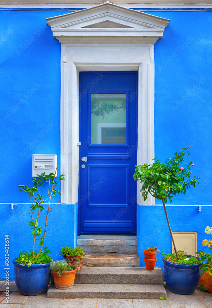 Wooden door