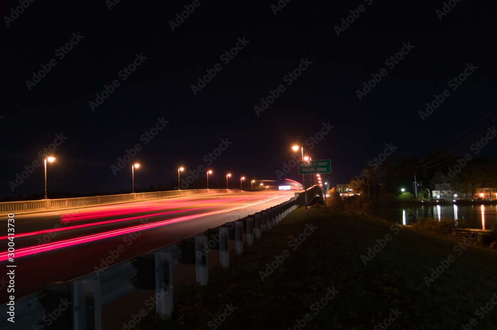 traffic in city at night traffic in city at night
