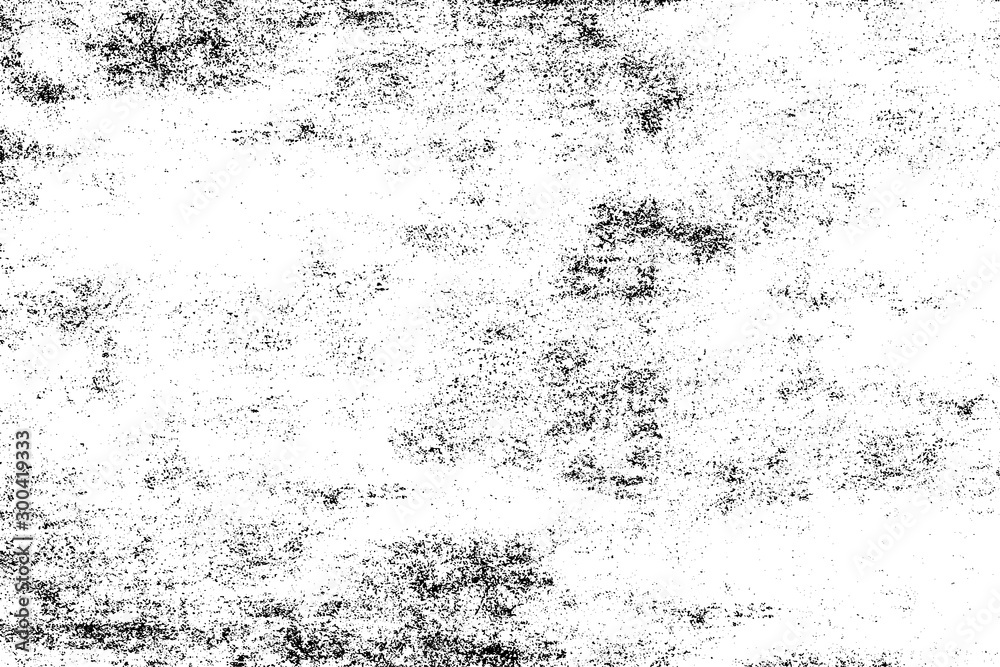 Grunge background black and white. Monochrome texture. Vector pattern of cracks, chips, scuffs. Abstract vintage surface Grunge background black and white. Monochrome texture. Vector pattern of cracks, chips, scuffs. Abstract vintage surface