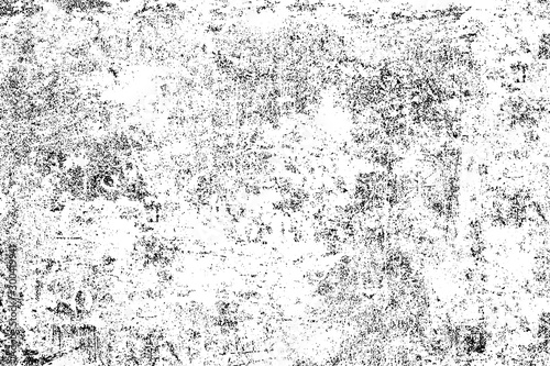Wallpaper Mural Grunge background black and white. Monochrome texture. Vector pattern of cracks, chips, scuffs. Abstract vintage surface Torontodigital.ca