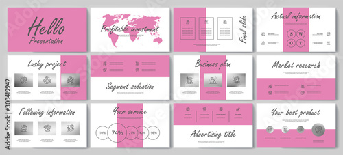 This template is the best as a business presentation, used in marketing and advertising, flyer and banner, the annual report