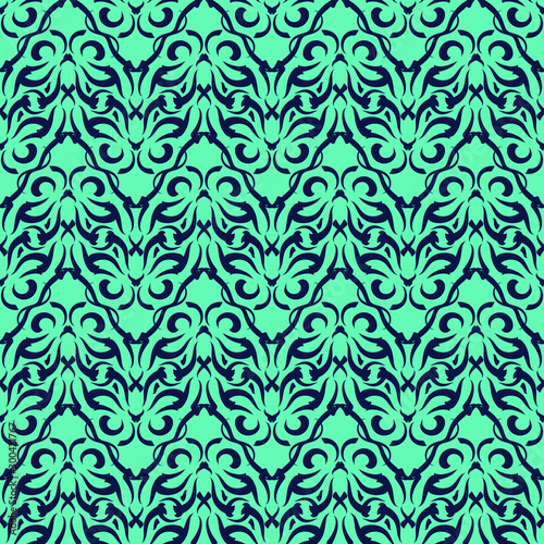seamless decorative classic vintage pattern ornaments tracery repeat endless wallpaper background