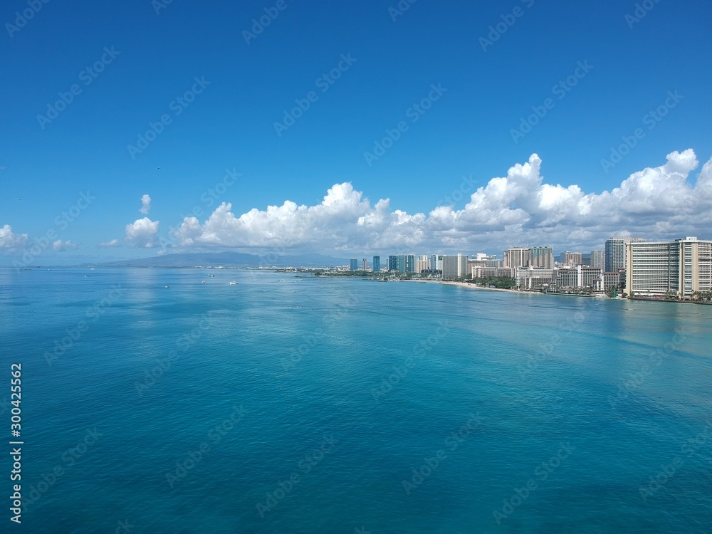 view of Waikiki beach
