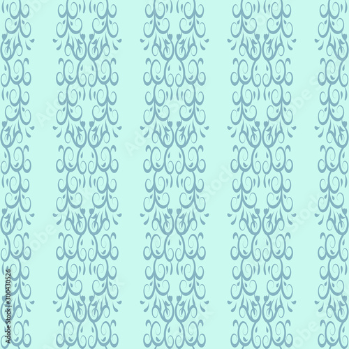 Seamless classic retro vintage pattern endless repeat ornate soft tracery background wallpaper