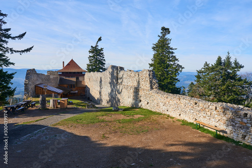 Kasperk castle, Sumava National Park (Bohemian forest), Czech Republic photo