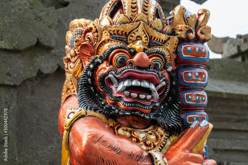Ornate Hindu statue Bali Indonesia