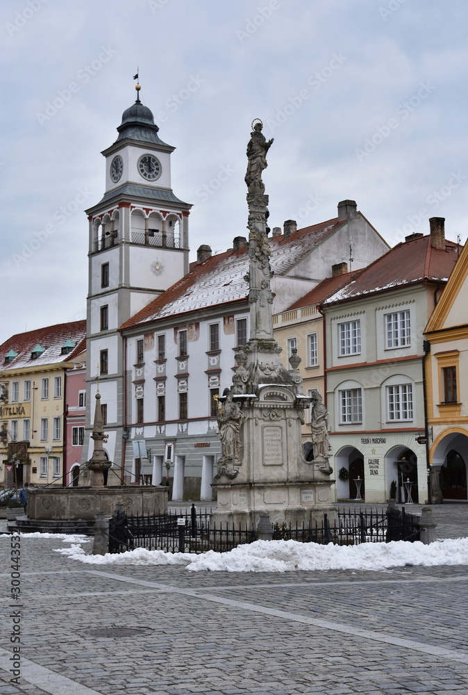 Třeboň square - beautiful czechia
