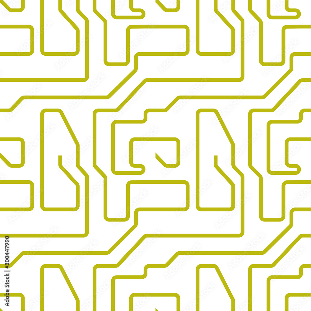 Integrated circuit pattern vector illustration Integrated circuit pattern vector illustration