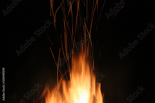 The fire and the lapilli