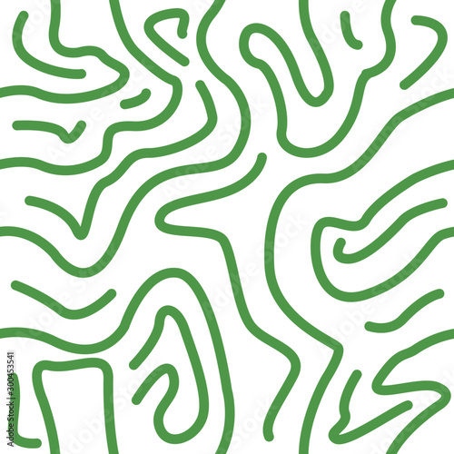 Line abstract green pattern vector illustration