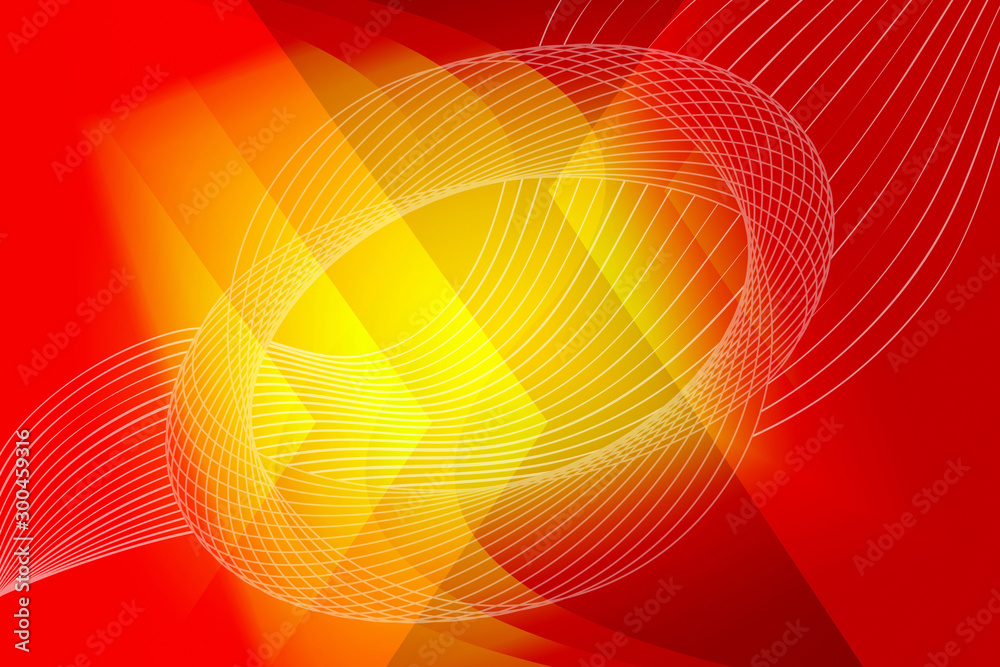 Fototapeta premium abstract, orange, wallpaper, illustration, pattern, design, yellow, light, red, texture, sun, color, art, graphic, backgrounds, wave, green, vector, summer, bright, line, lines, backdrop, image