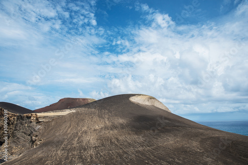 The Capelinhos vulcano in Faial Island, Azores