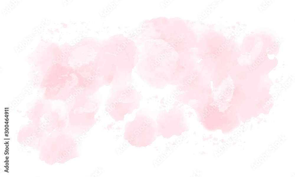 Obraz premium Watercolor background texture soft pink – Abstract Illustration