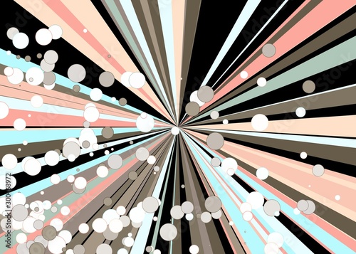 Colorful Lines Random Distribution Computational Generative Art background illustration