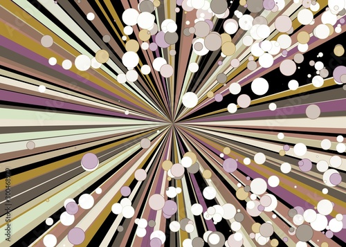 Colorful Lines Random Distribution Computational Generative Art background illustration