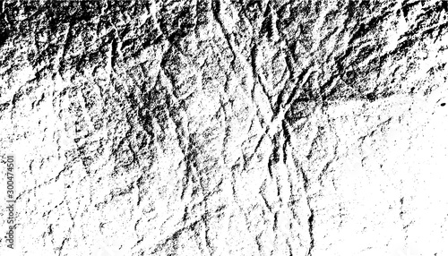 Distressed overlay texture of rough surface, old dry skin. Grunge background. One color graphic resource.