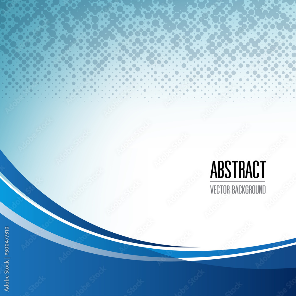 abstract blue background with place for text vector Stock Vector ...