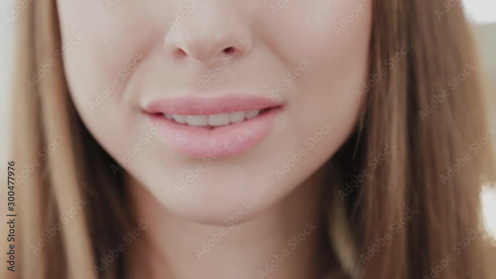 Beautiful portrait of a girl after makeup in a beauty salon. Beautiful portrait of a girl after makeup in a beauty salon.