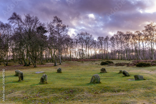 nine ladies stone circle