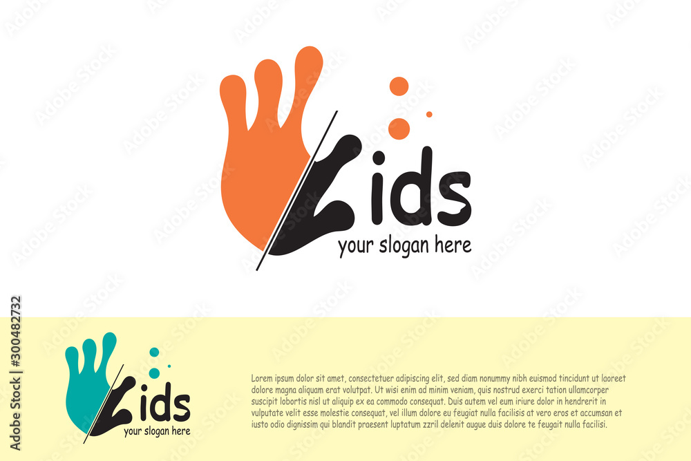 Fototapeta premium children kids play happy icon