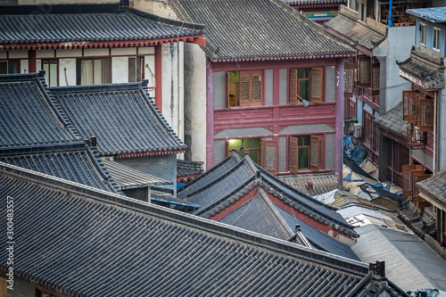 Rooftops of Xian Old Town photo