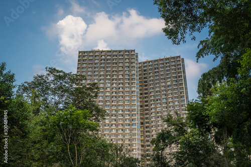 High residential buildings in Chengdu