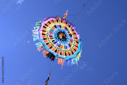 Flying kite