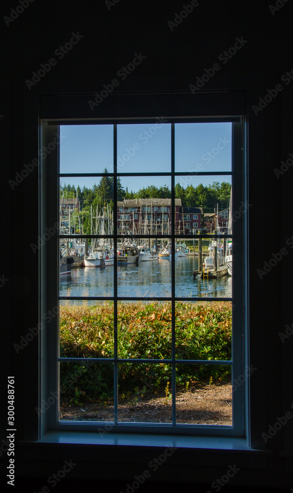 Fototapeta premium Ucluelet Harbor British Columbia Canada