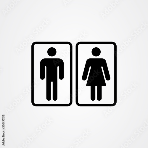 Gender, man and woman icon