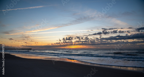 sunrise over the sea