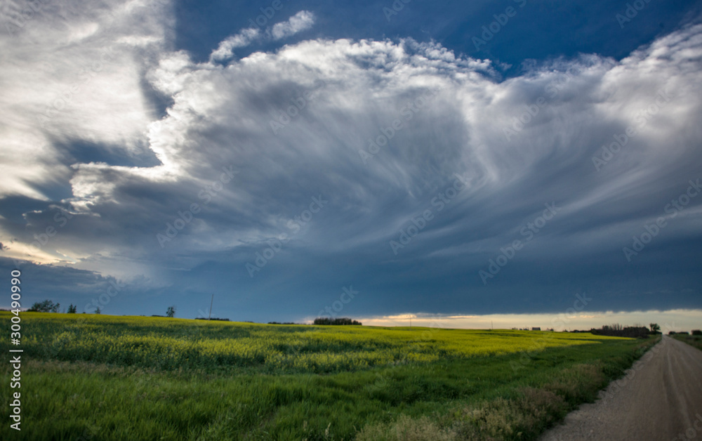 Prairie Storm Clouds Canada