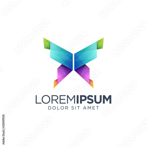 Free Download Butterfly Logo Design - GFXLoad